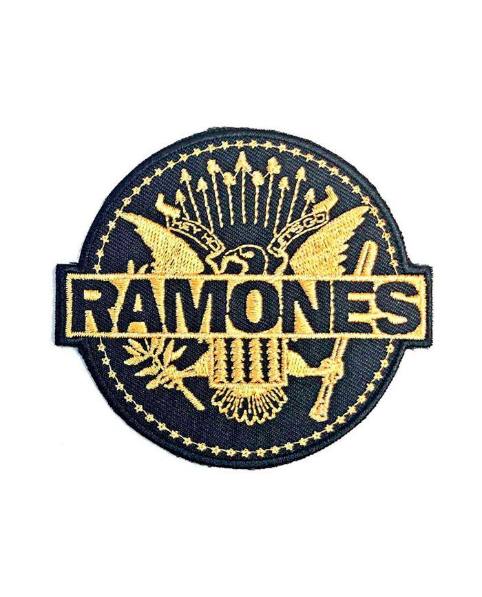 Ramones - Parche Bordado "Gold Seal"