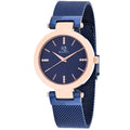 Roberto Bianci Diamond-Set Watch — Blue