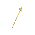 Recycled Bullet Brass Hair Pin - Naga