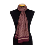 Red and Beige Scarf Taif v2