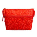 Red Embossed Crossbody Bag with Islamic Design Pattern