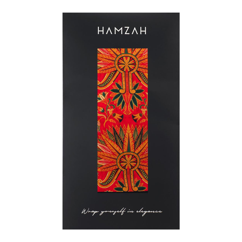 Red Silk Scarf Palosanto
