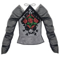 Top With Hand Embroidery