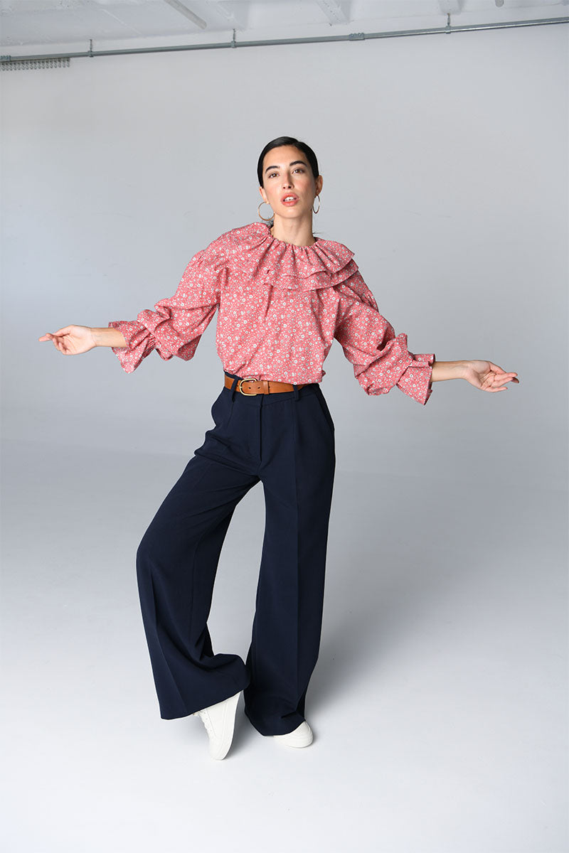 Pantalón Adela Azul Marino
