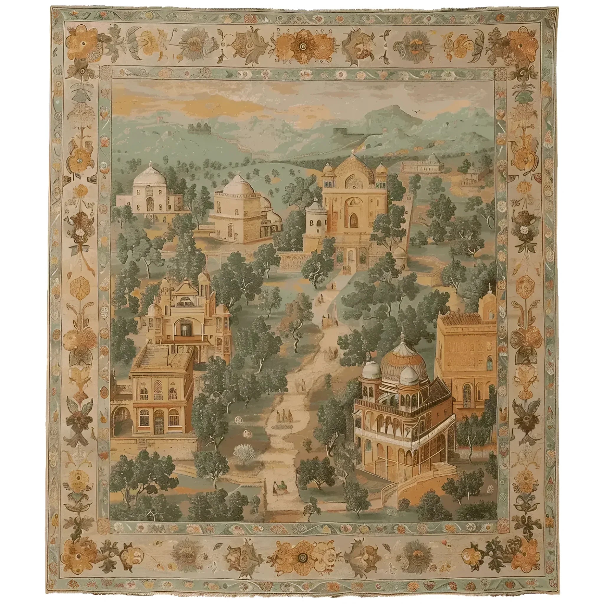 Regal Chronicles Hand Knotted Rug