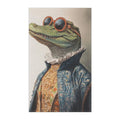 Regal Reptile Renaissance Cotton Kitchen Towel – Couture Croc Vibes