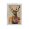Regal Stag in Couture – Vintage Chic Serving Tray