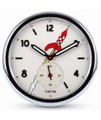 Tintin Reloj De Pared Acero Plateado Edicion Limitada 777 unidades