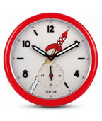 Tintin Reloj De Pared  Acero Rojo 35cm