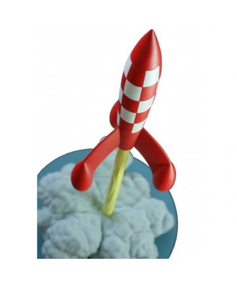 Figura de colección Tintin Lanzamiento Cohete los Iconos 42cm