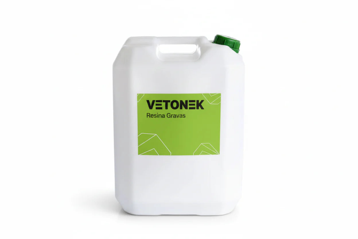 Resina fijación de áridos