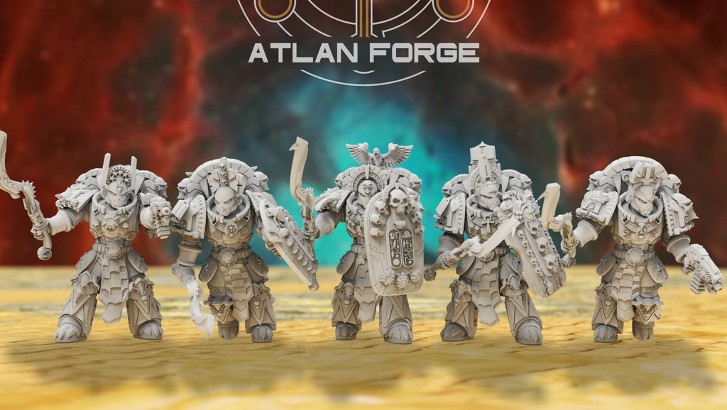 Aegyptian Shield Guard, Atlan Forge