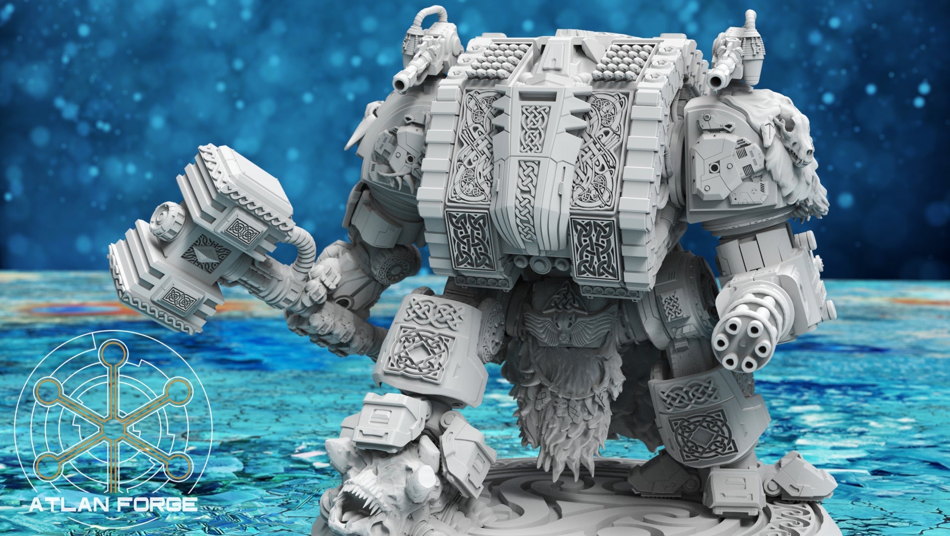 Asgardian Arktos Dreadnought, Atlan Forge
