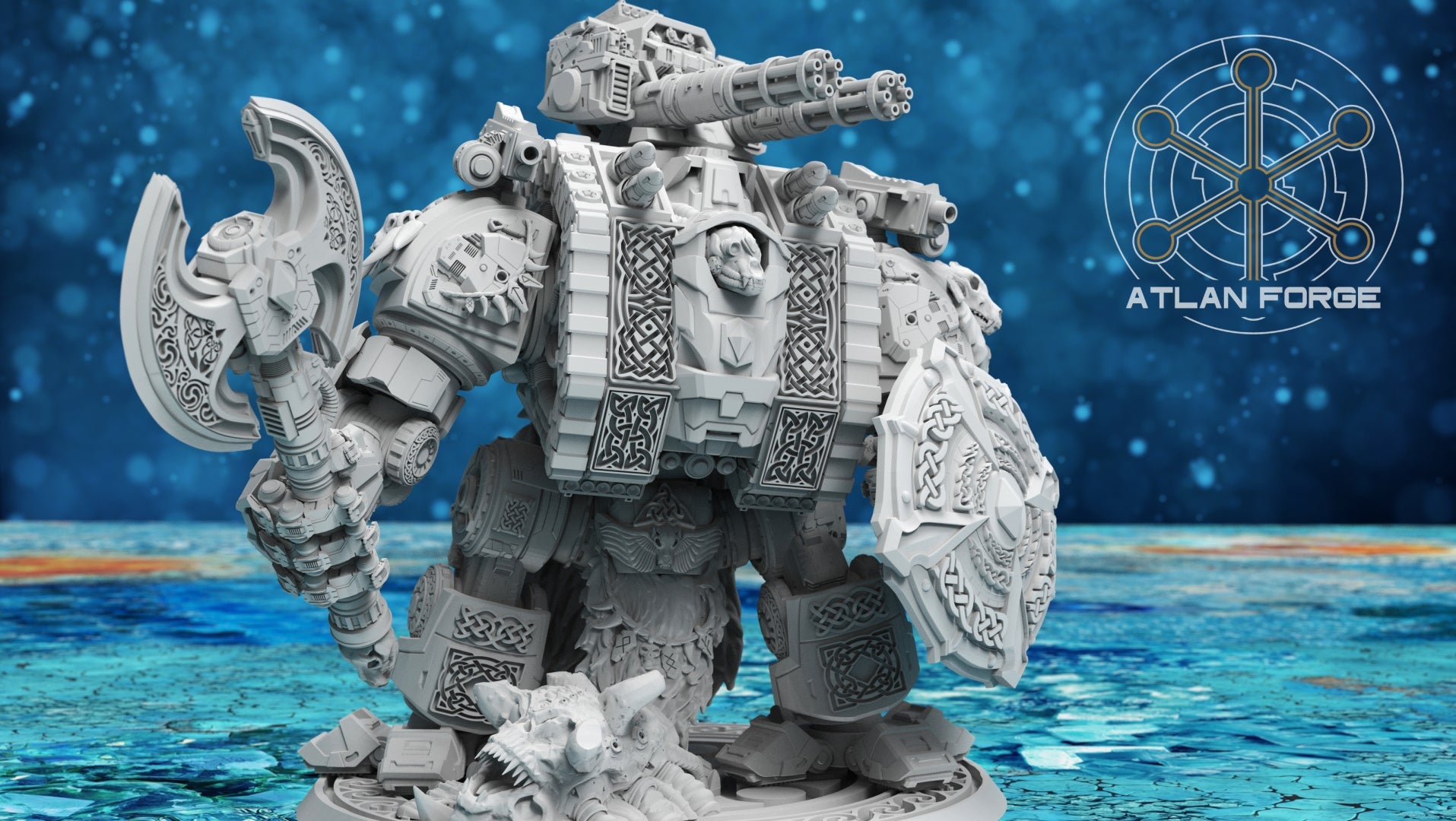 Asgardian Arktos Dreadnought, Atlan Forge