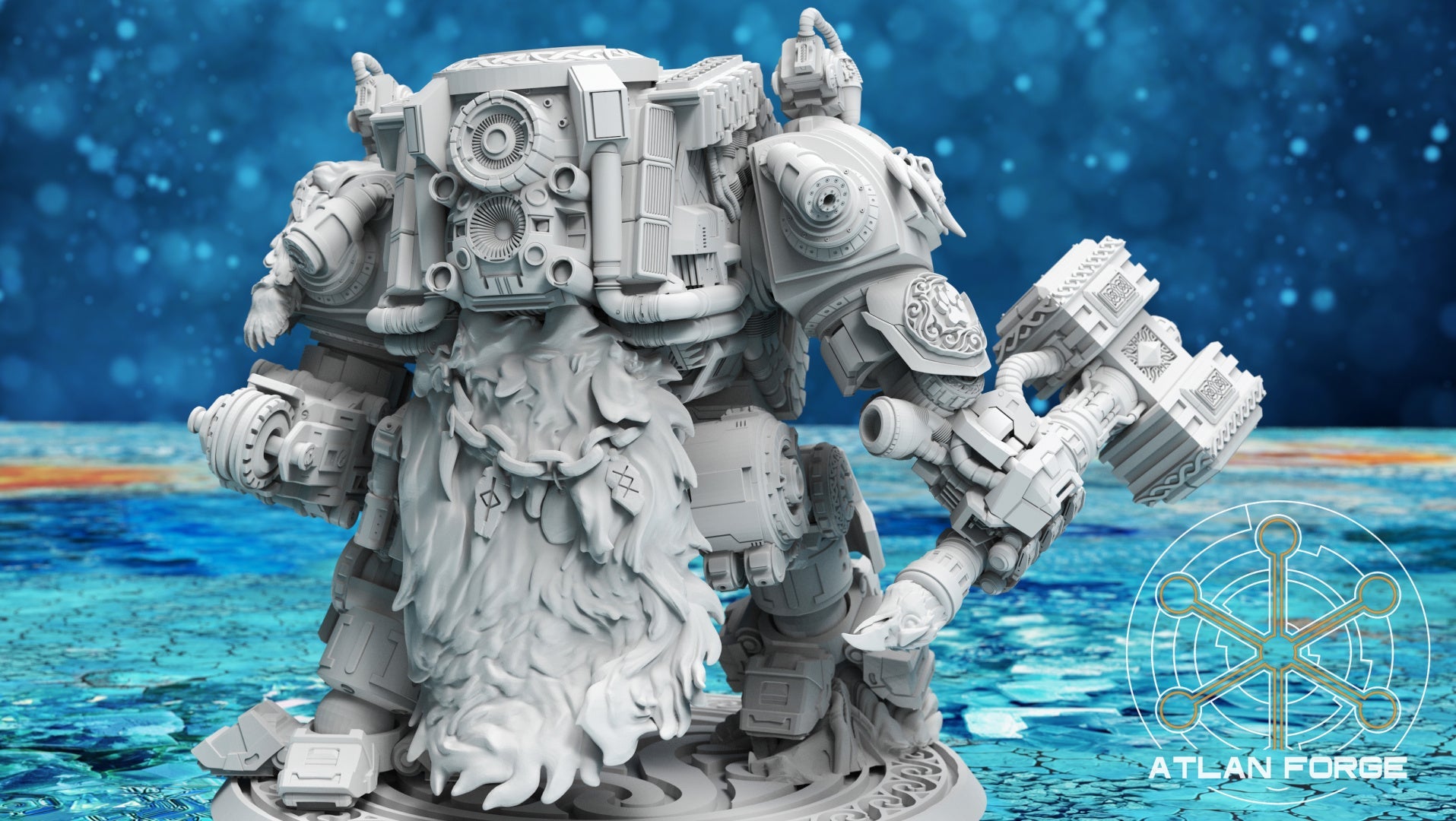 Asgardian Arktos Dreadnought, Atlan Forge
