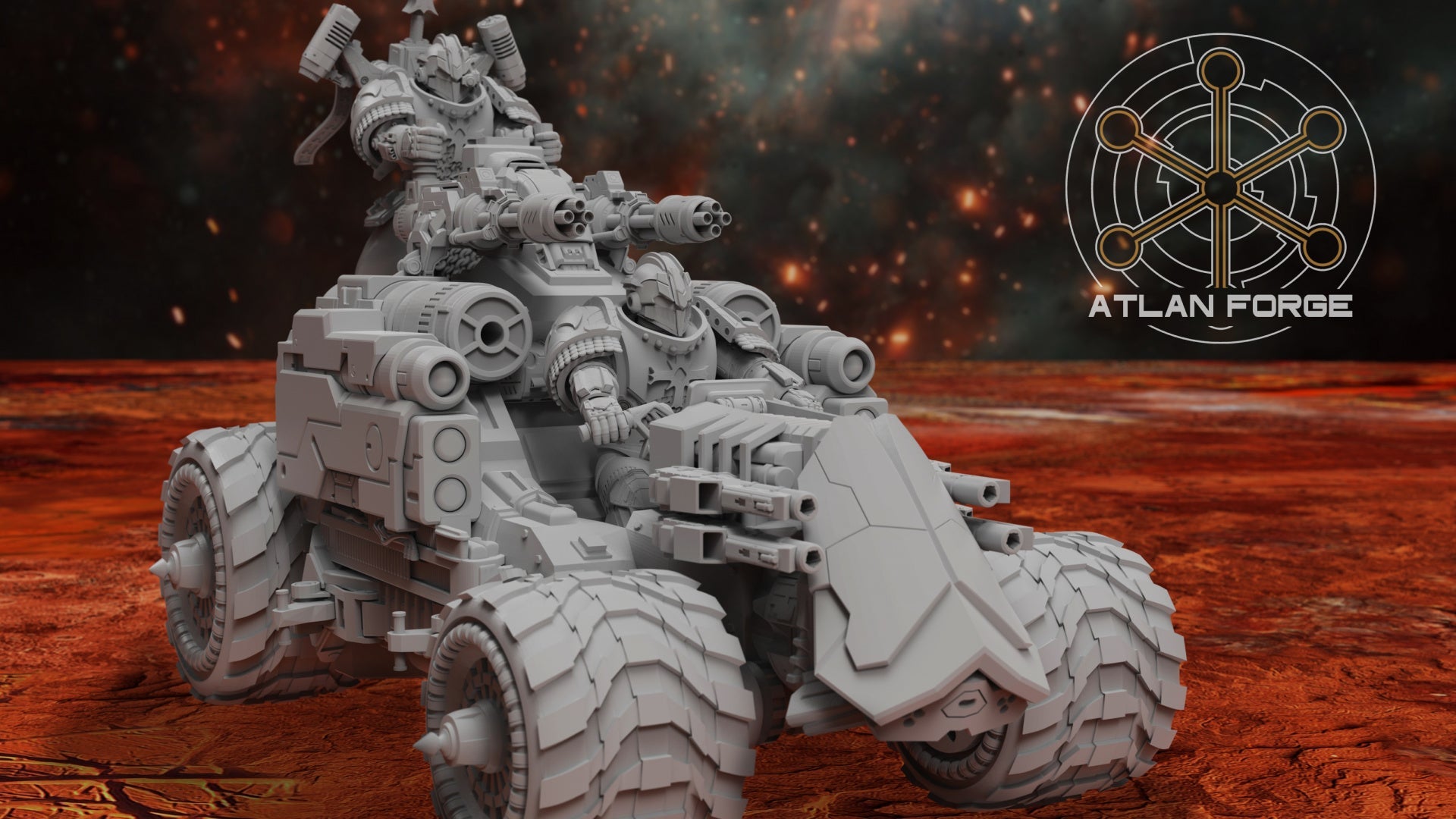 Templar ATV (All-terrain vehicle), Atlan Forge