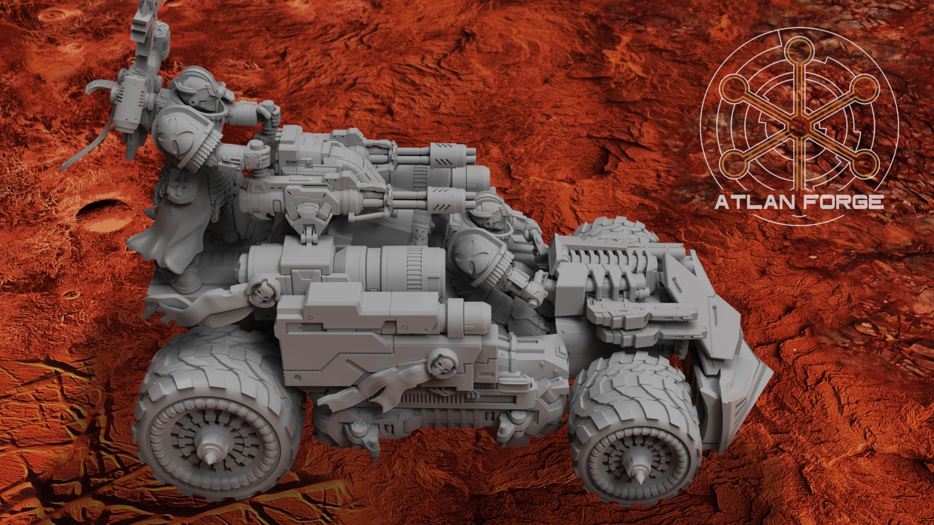 Templar ATV (All-terrain vehicle), Atlan Forge