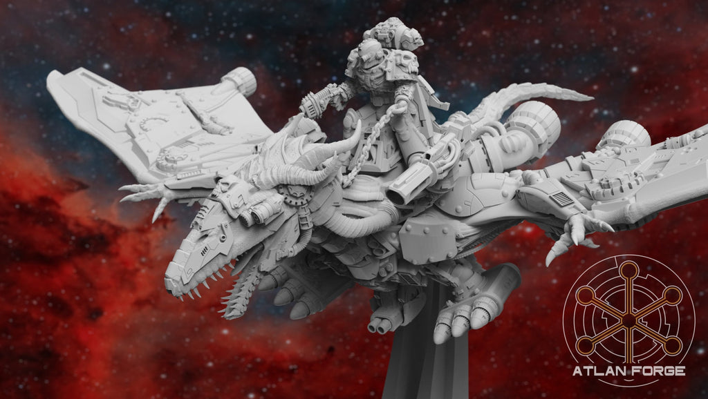 Cybernetic Pteranodon, Atlan Forge
