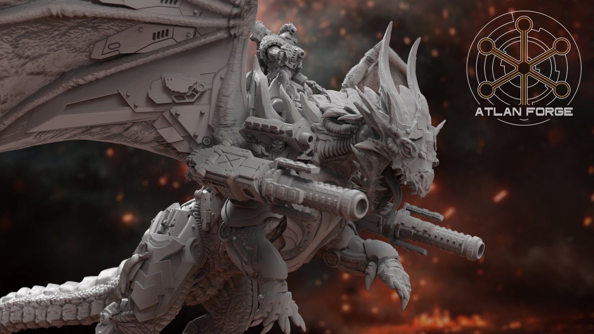 Cybernetic Battle Dragon, Atlan Forge