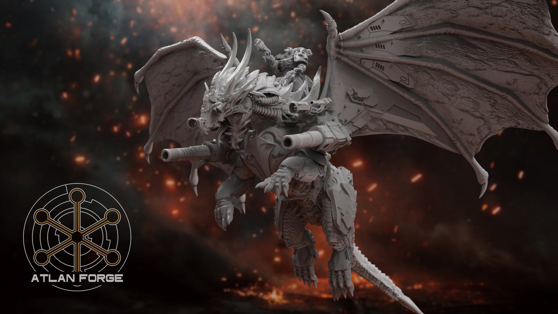 Cybernetic Battle Dragon, Atlan Forge