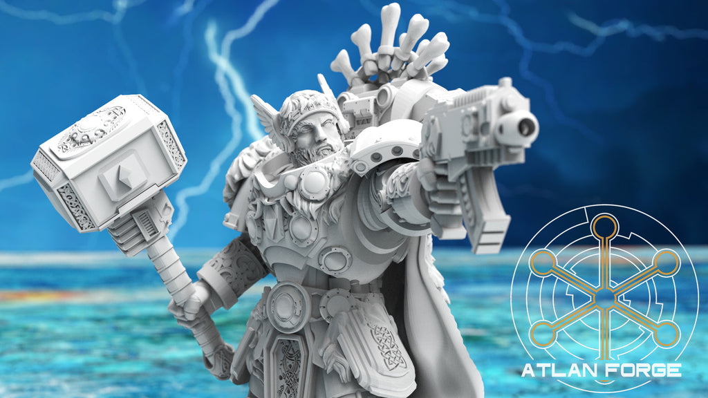 Asgardian Crash Captain A, Atlan Forge