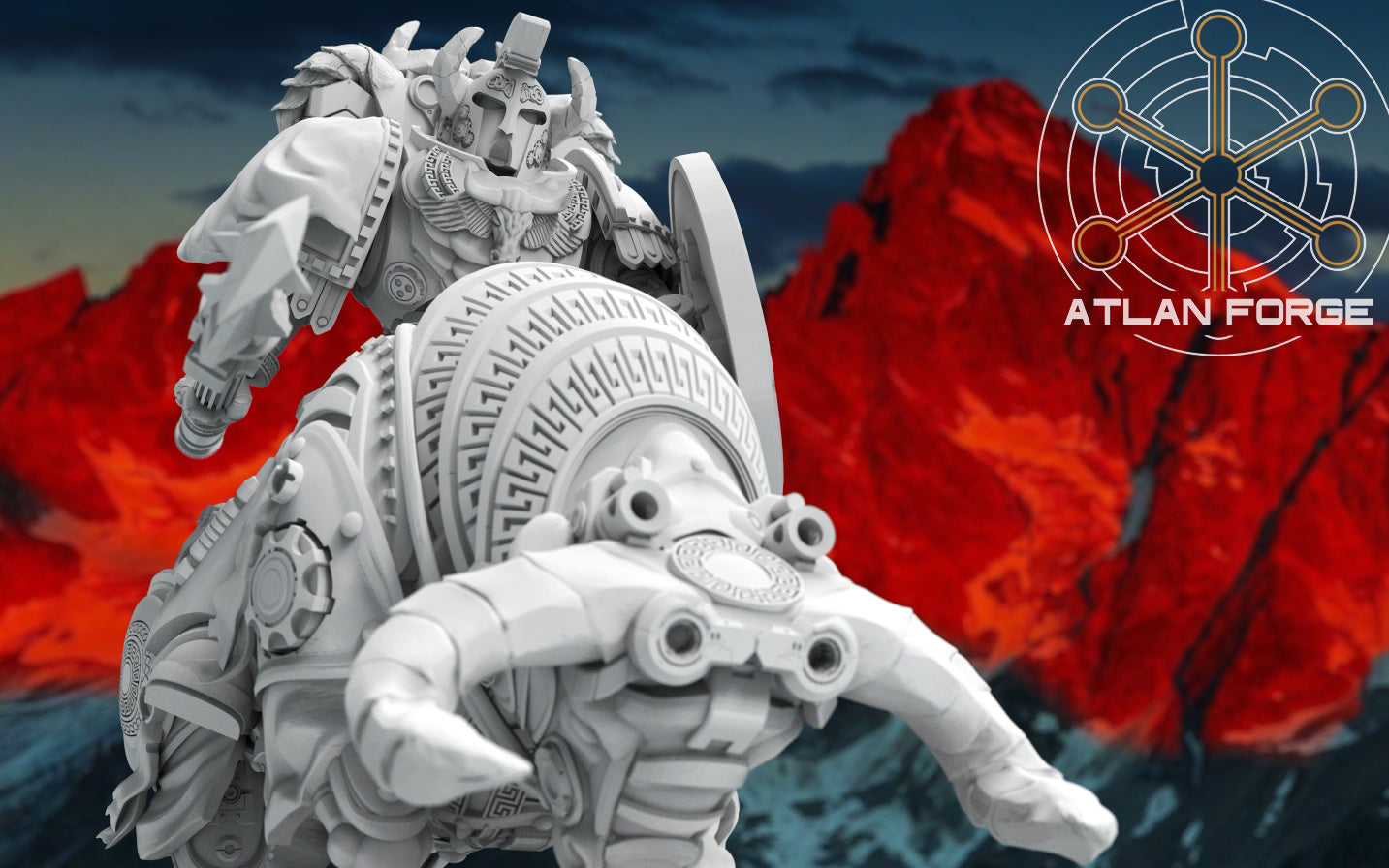Minoan Bull Riders, Atlan Forge