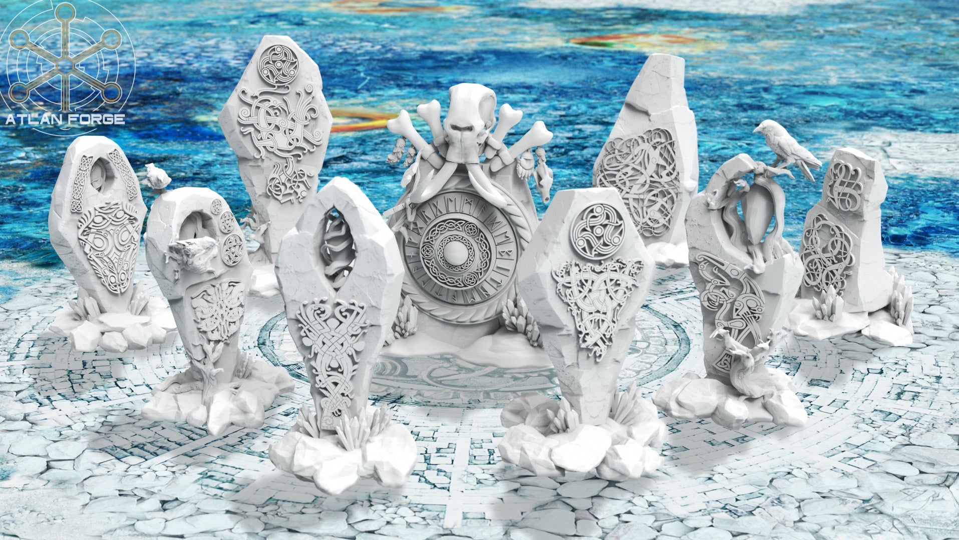 Asgardian Runestones, Atlan Forge