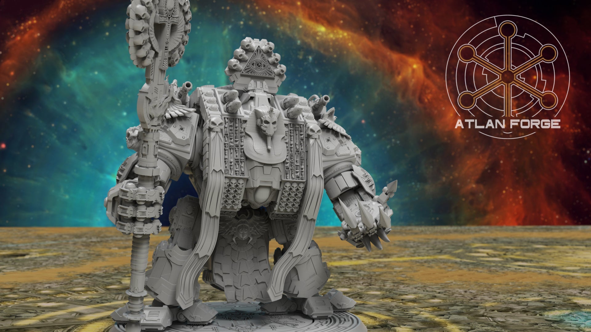Aegyptian Royal Dreadnought, Atlan Forge