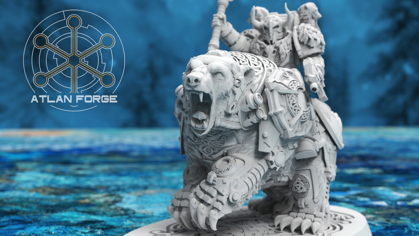 Asgardian Bear Riders, Atlan Forge