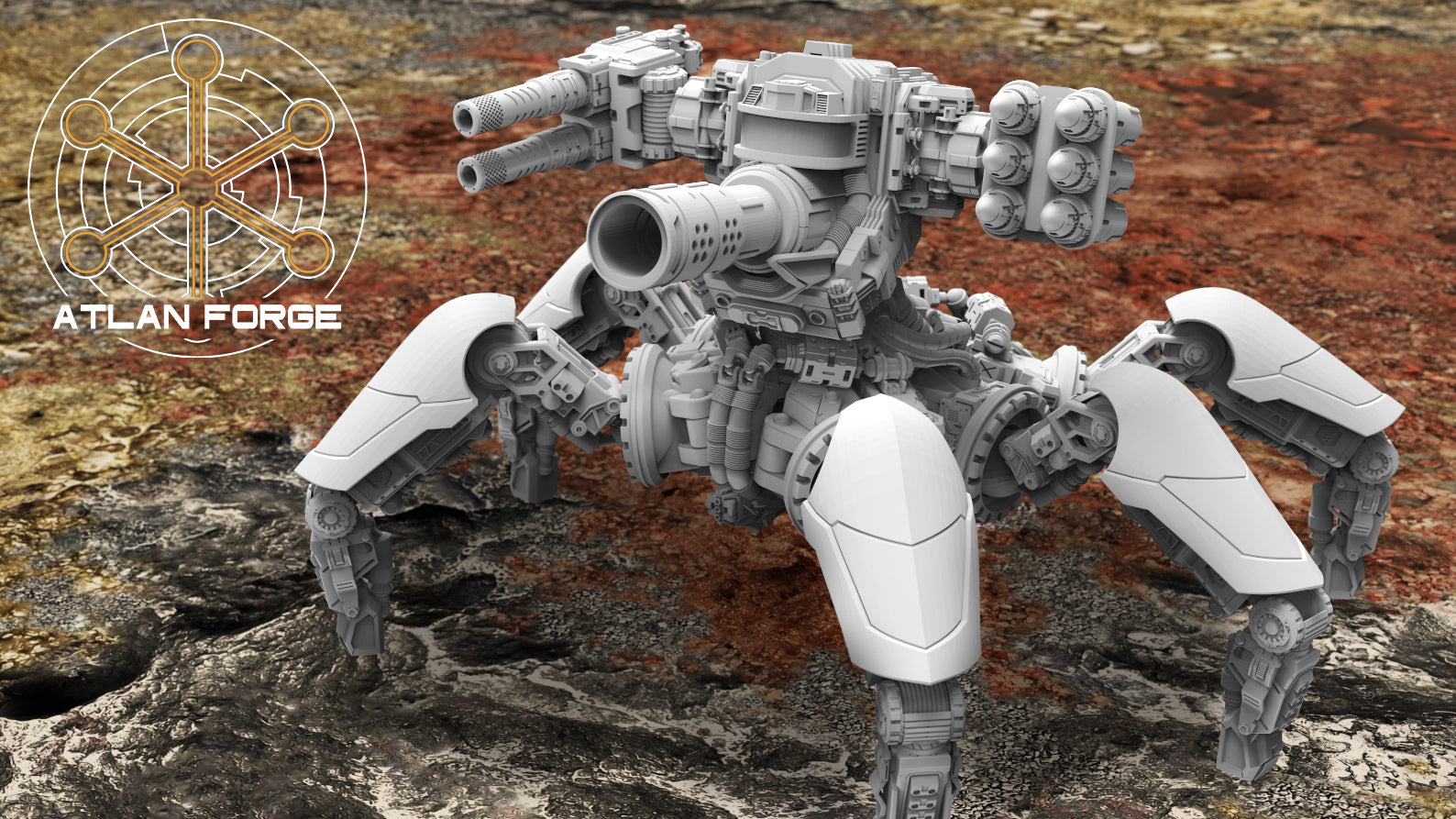 Arthropod Dreadnought , Atlan Forge