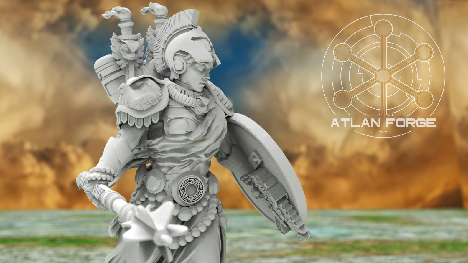 Minoan Athenai melee, Atlan Forge