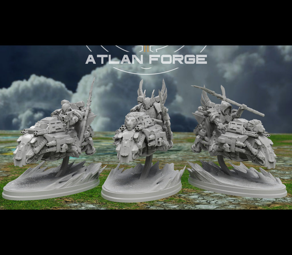 Angelic Hover Bikes, Atlan Forge