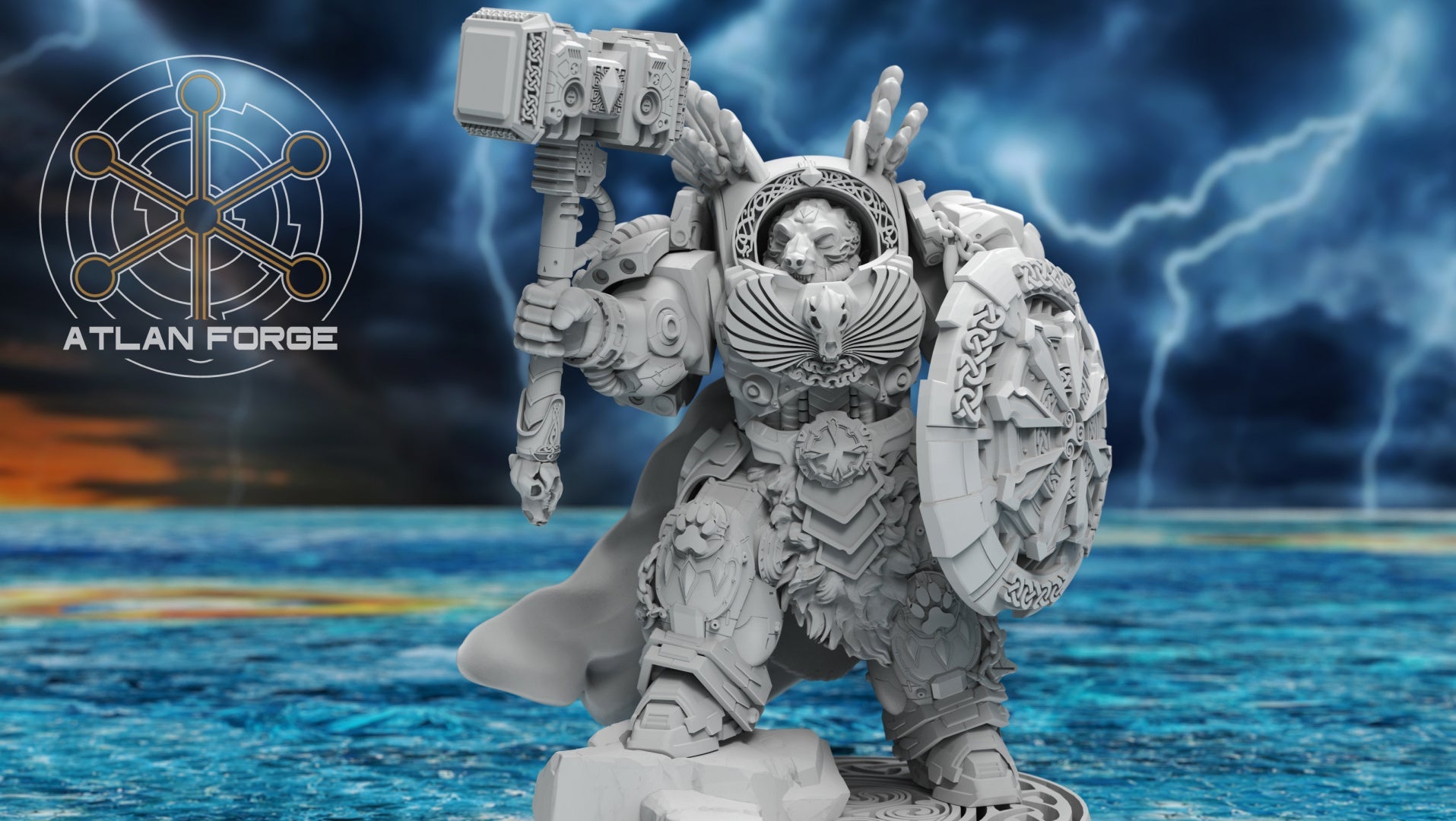 Asgardian Einherjar Captain, Atlan Forge