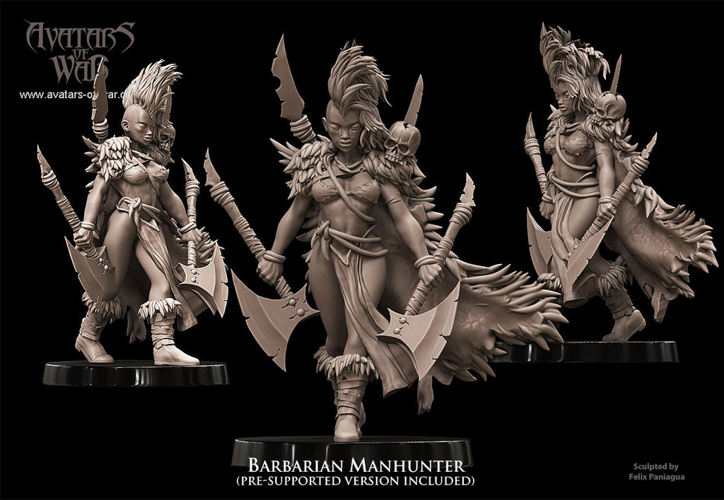 Barbarian Manhunter, Avatars of War