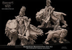 Barbarian Manhunter and Pet, Avatars of War