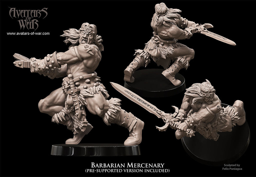 Barbarian Mercenary, Avatars of War