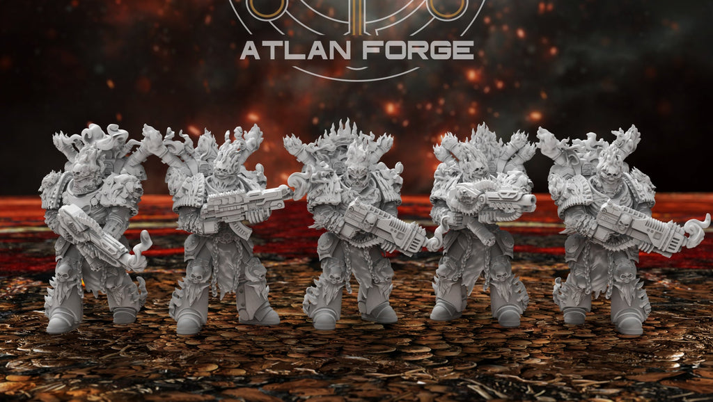 Burning Legion - Ranged, Atlan Forge