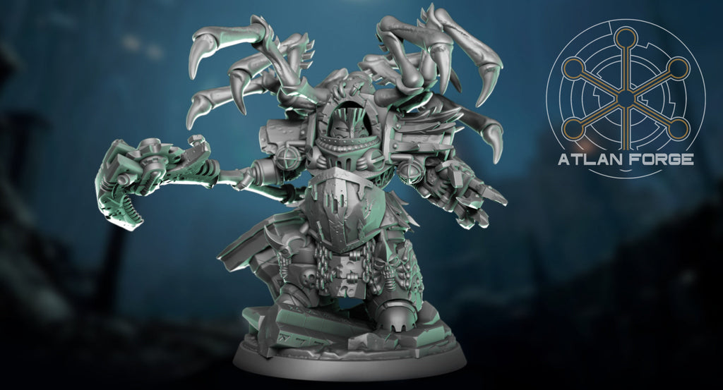 Gorm the Pious, Manus Mortis Gorelord, Atlan Forge