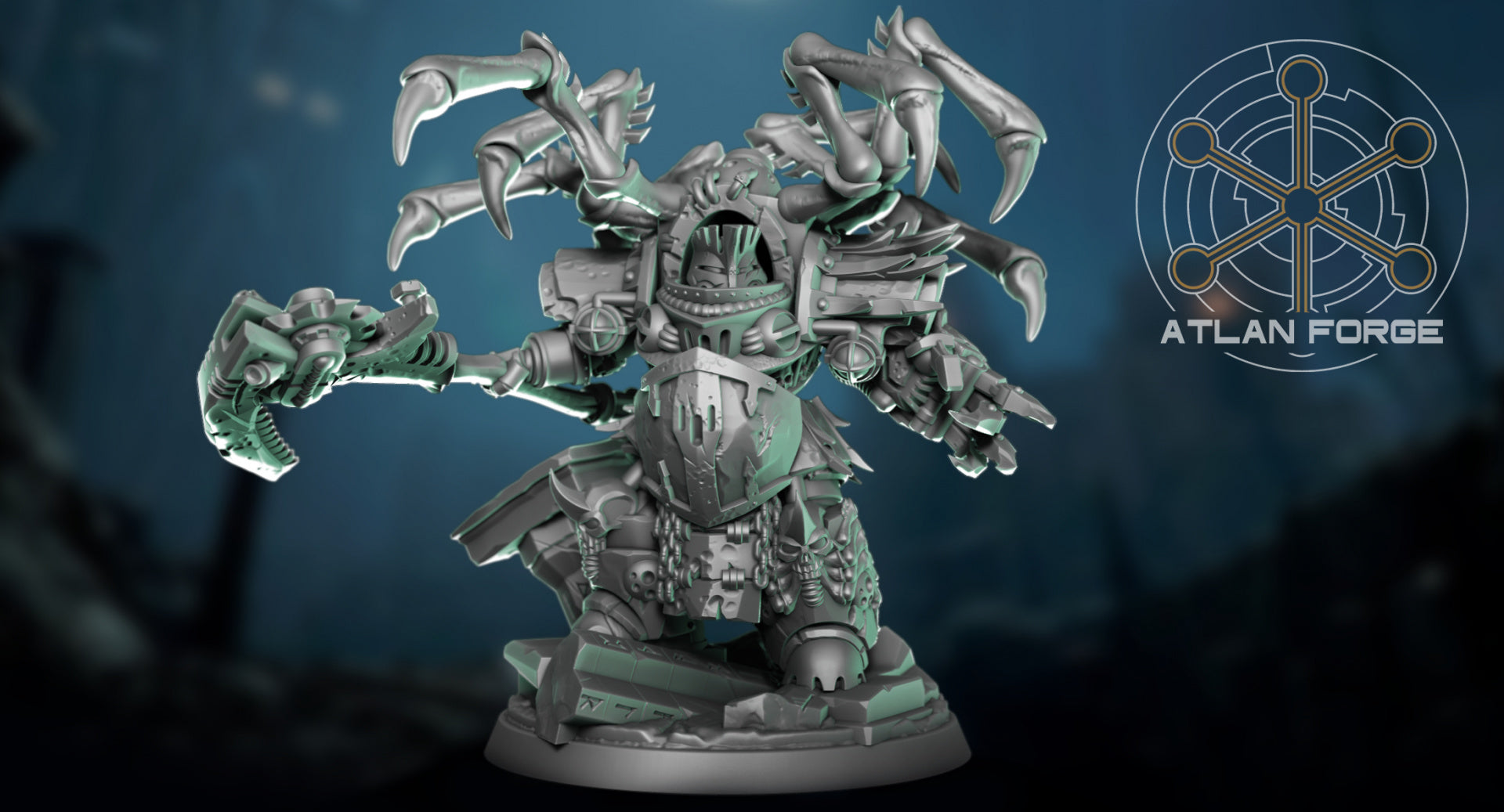 Gorm the Pious, Manus Mortis Gorelord, Atlan Forge