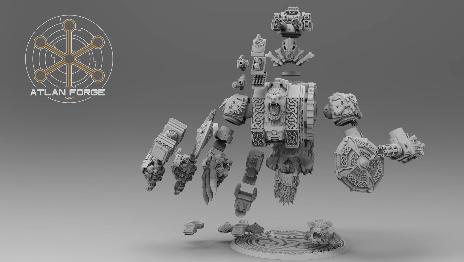 Asgardian Arktos Dreadnought, Atlan Forge