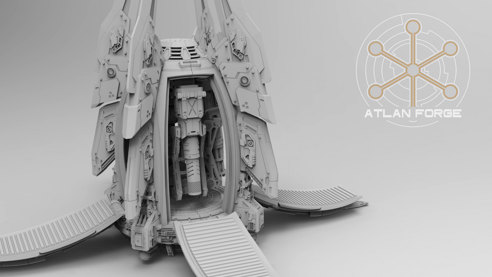 Landing Pod, Atlan Forge