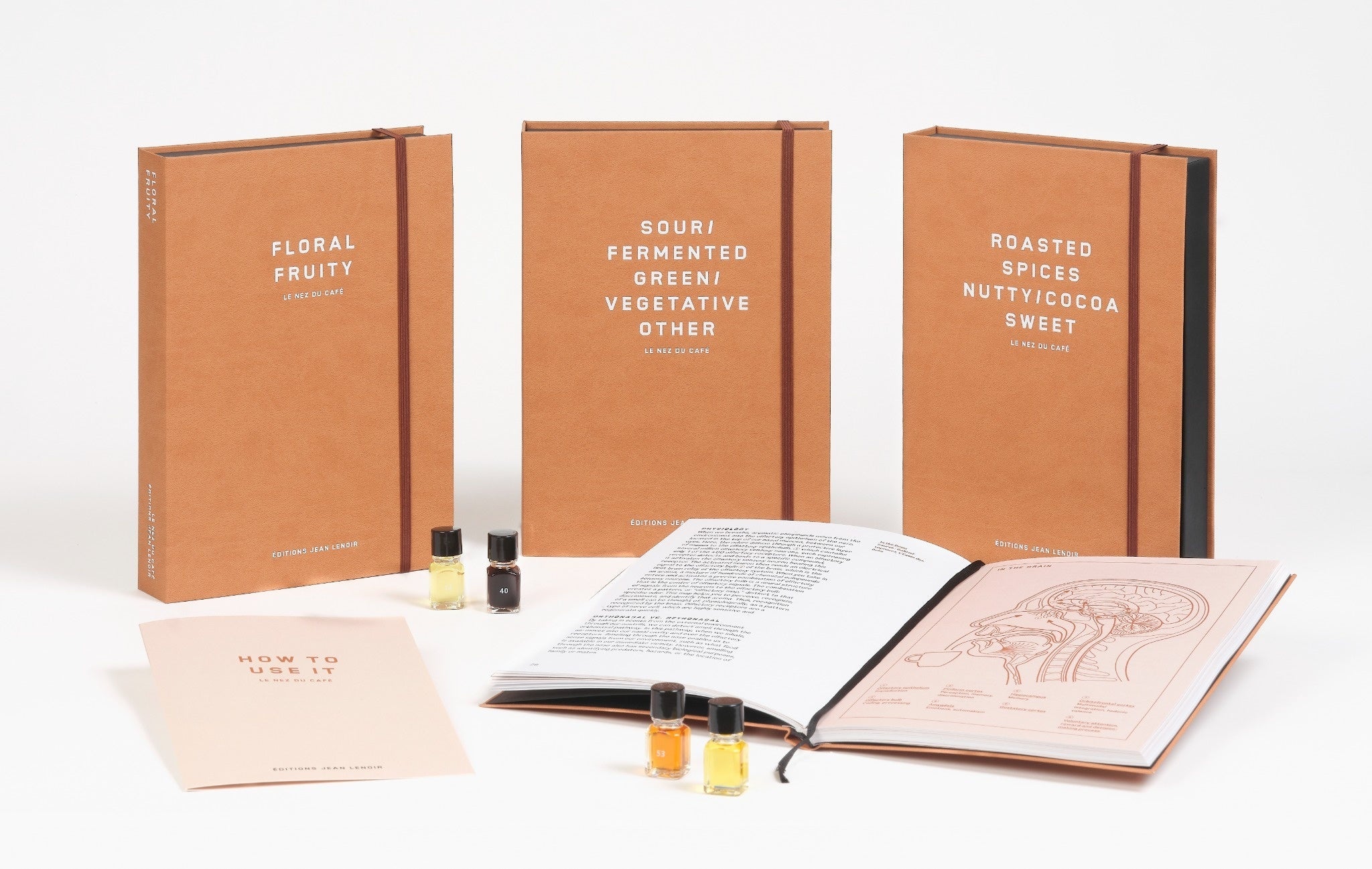 Le Nez du Café 2.0 - 60 Coffee Aroma Kit by Jean Lenoir