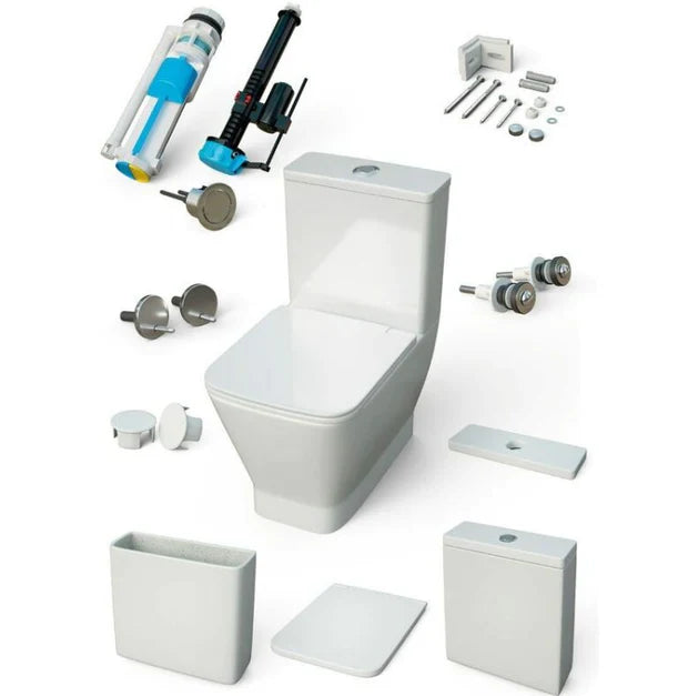 BATHME B10245 URBAN Inodoro Rimless Completo Blanco
