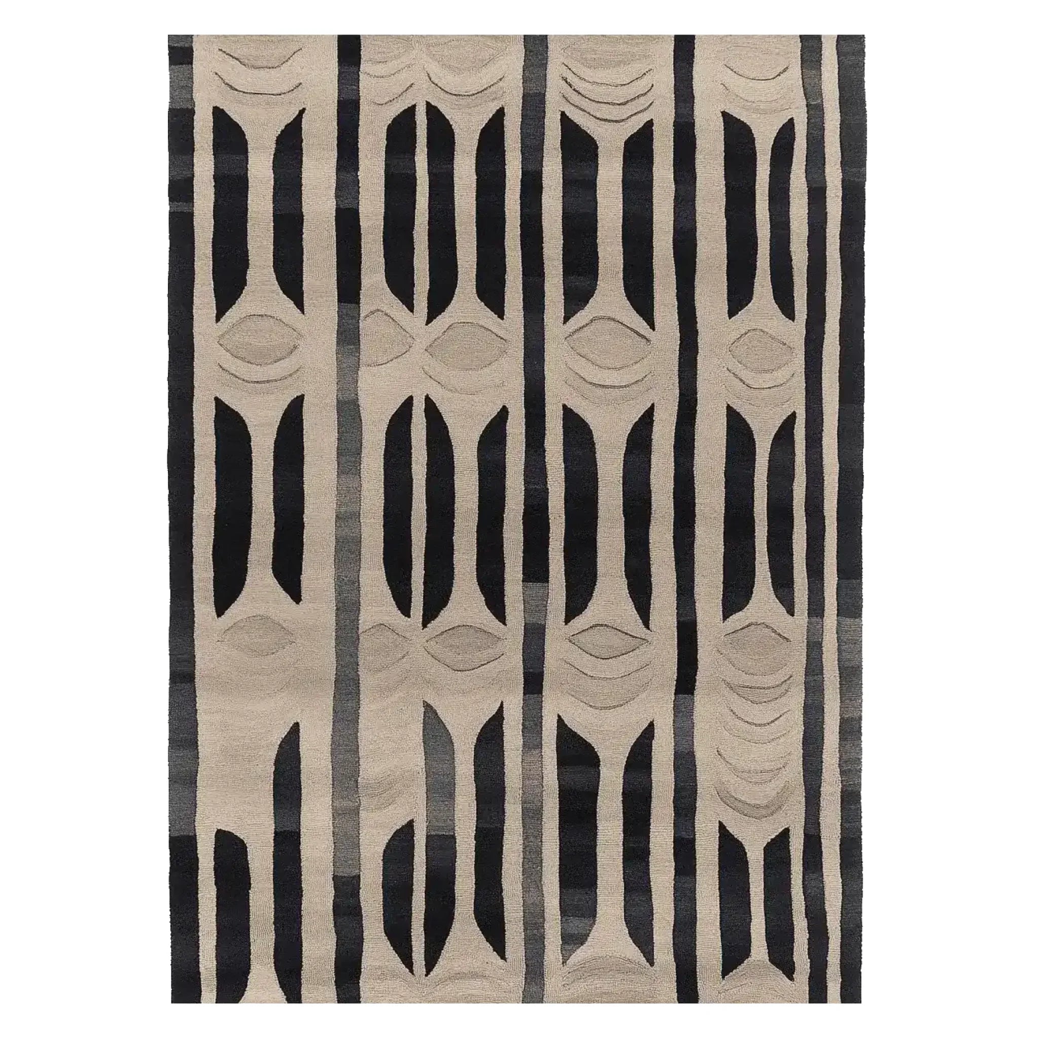 Rhythmic Vein Hand Tufted Rug