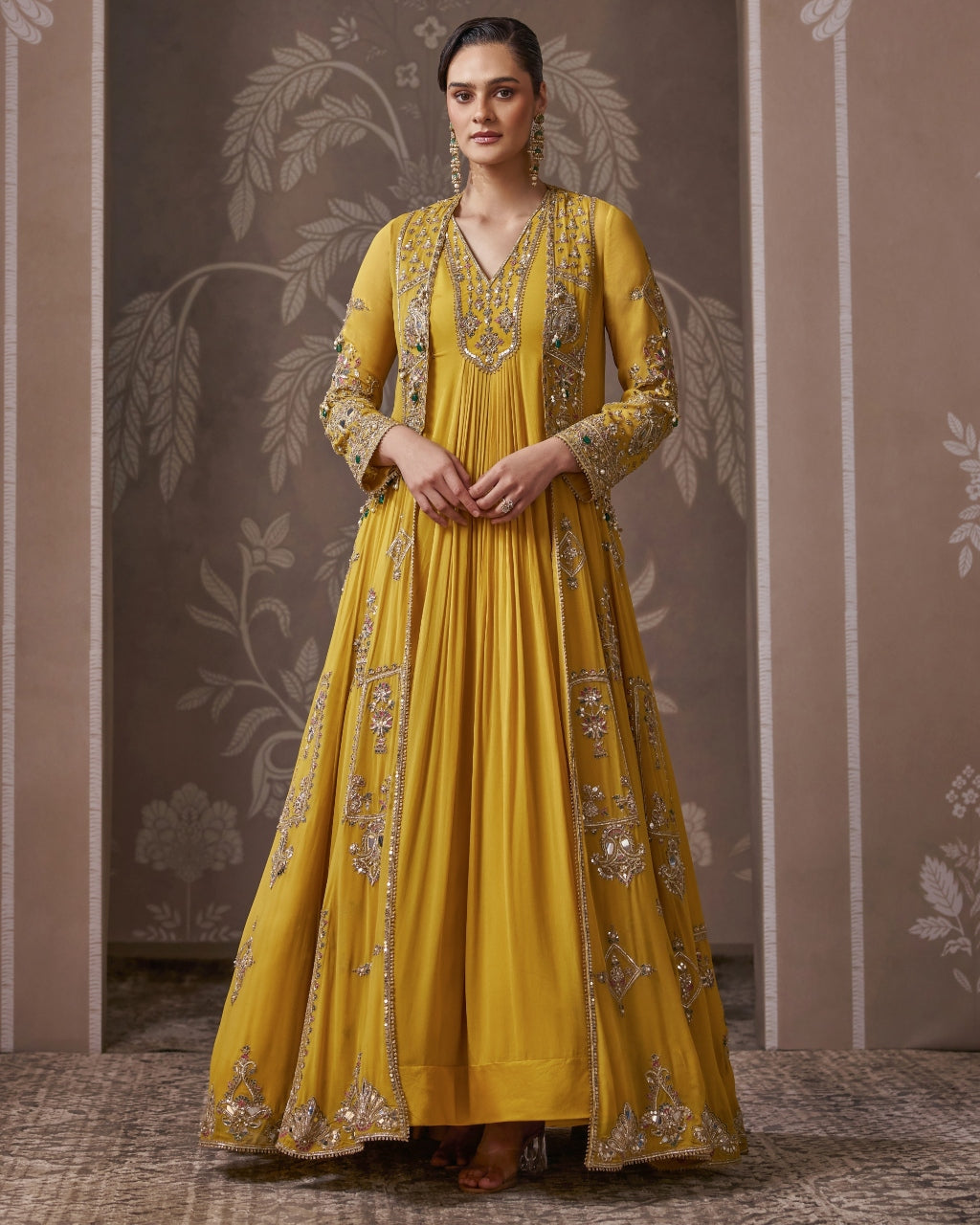 The Lineage Jacket Set By KYNAH, Luxury Indian Fashion & Bridal Wear