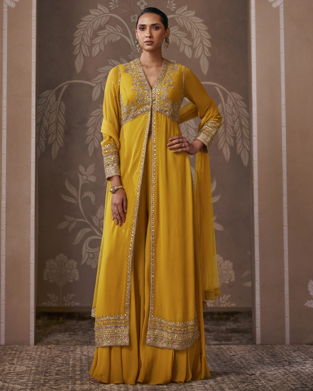 The Descent Sharara Set By KYNAH, Luxury Indian Fashion & Bridal Wear