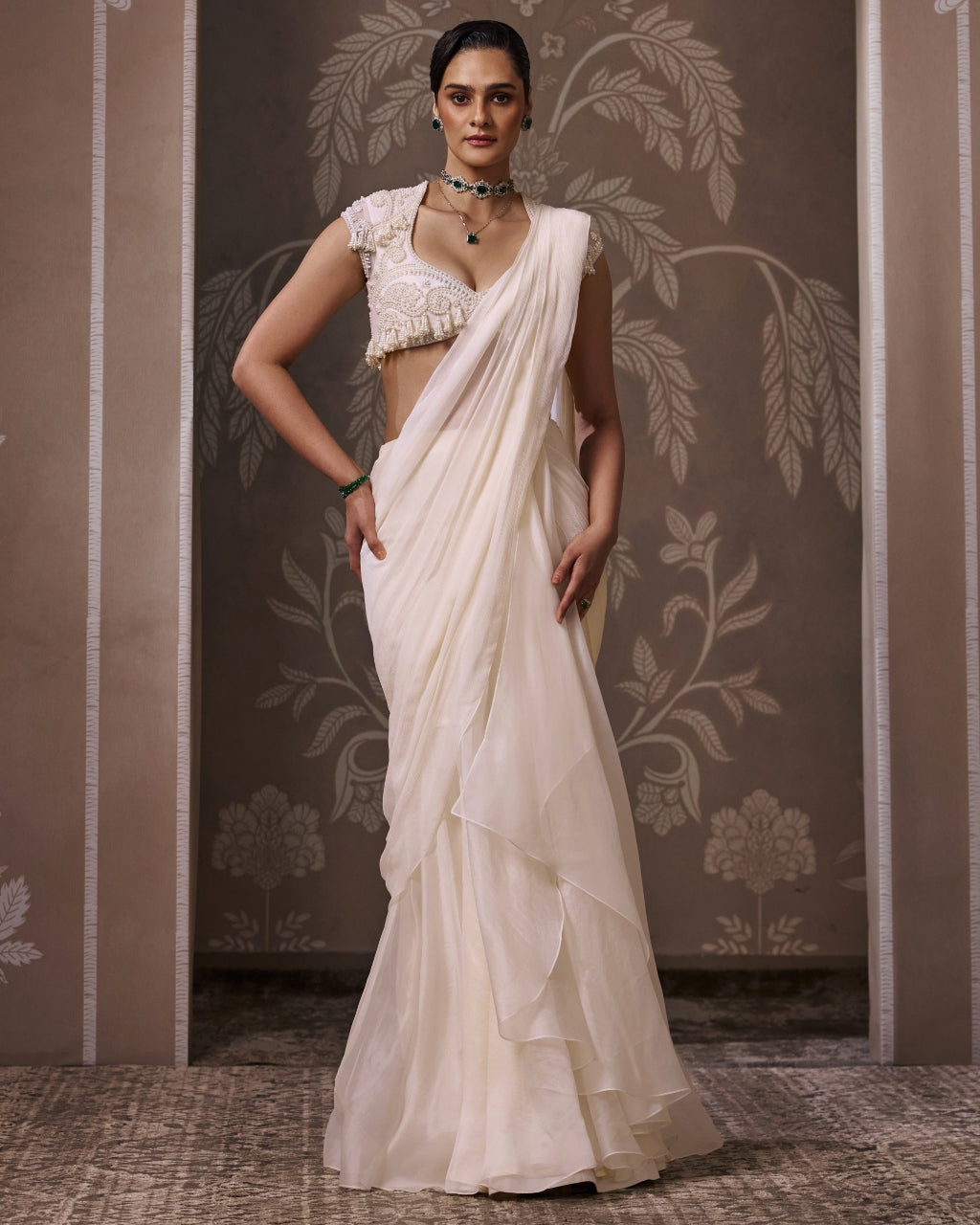 The Keepsake Sari Set By KYNAH, Luxury Indian Fashion & Bridal Wear