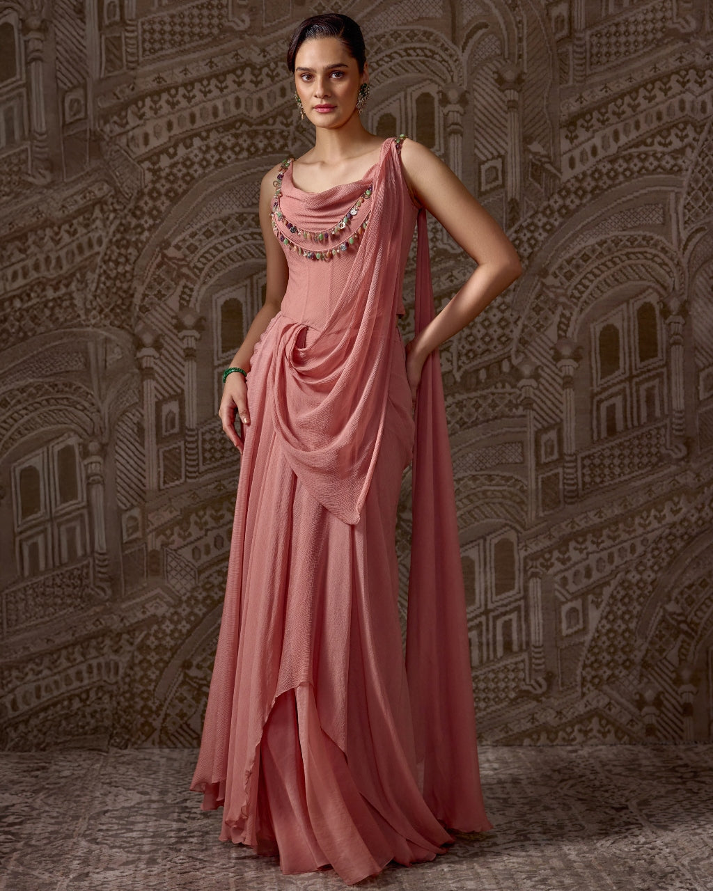The Treasured Sari Set By KYNAH, Luxury Indian Fashion & Bridal Wear