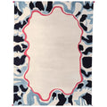Ripple Memory Frame Hand Tufted Rug
