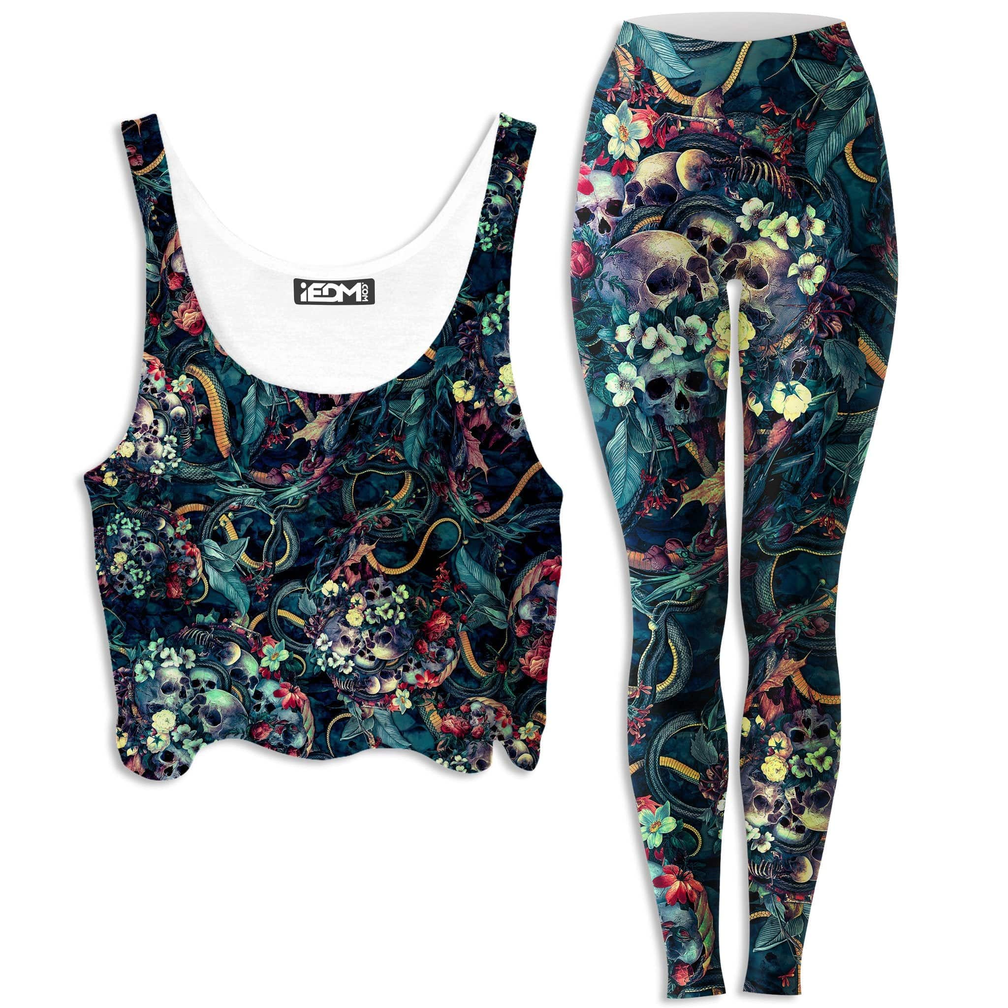 Endless Soul Crop Top and Leggings Combo